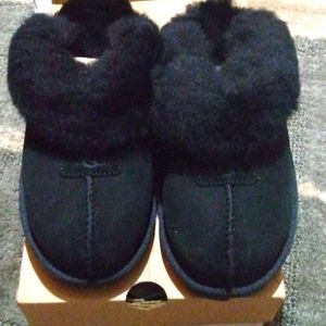 UGG W COQUETTE BLACK WOMEN'S SHOES!!!